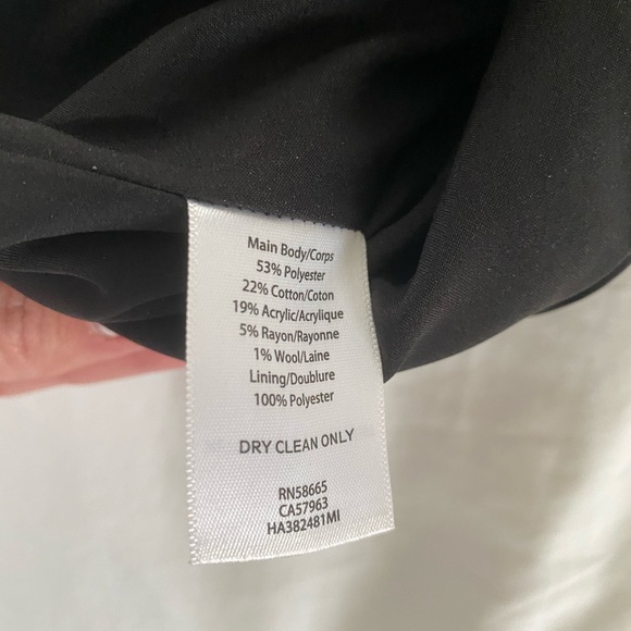 Halogen Asymmetrical Grommet Tie Tweed Skirt - Picture 7 of 8